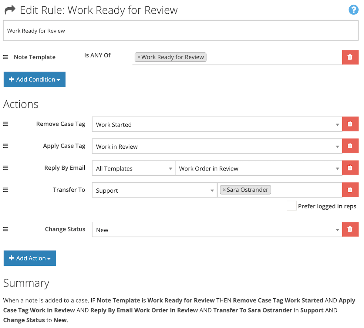 Workflow Automation in FuseDesk - FuseDesk Help Desk and Messaging Platform